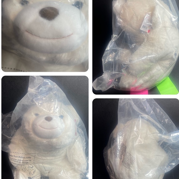 LAST ONE!  SEALED BNWT GUND 18” SNUFFLES POLAR BEAR 6054271 ADORABLY PLUMP - Picture 9 of 14